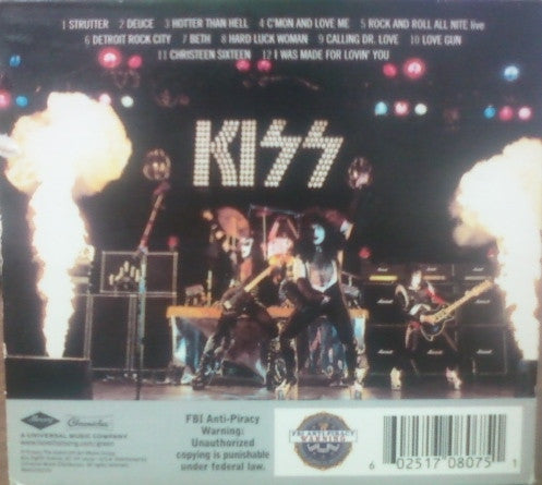 Kiss : The Best Of Kiss (CD, Comp, RE, RM, EDC)