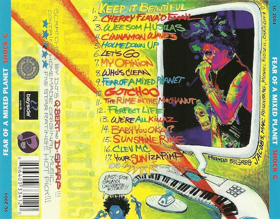 Shock G : Fear Of A Mixed Planet (CD, Album)