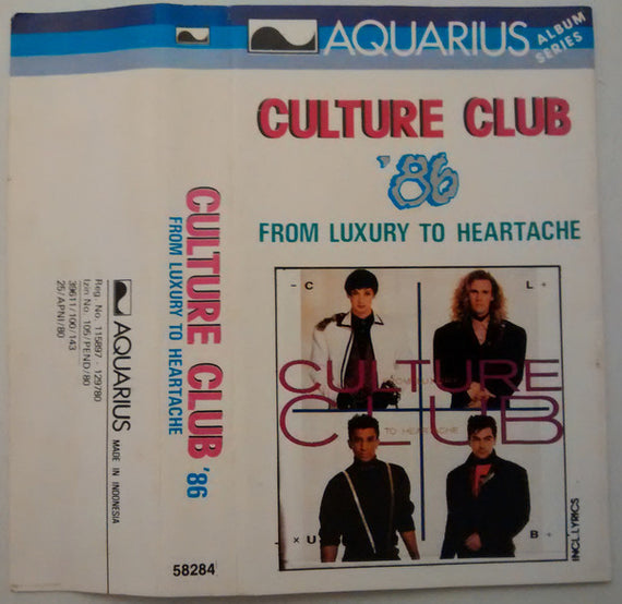 Culture Club : From Luxury To Heartache (Cass, Album, Unofficial)