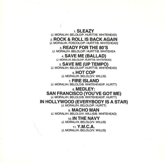 Village People : Live And Sleazy (CD, Album, RE)