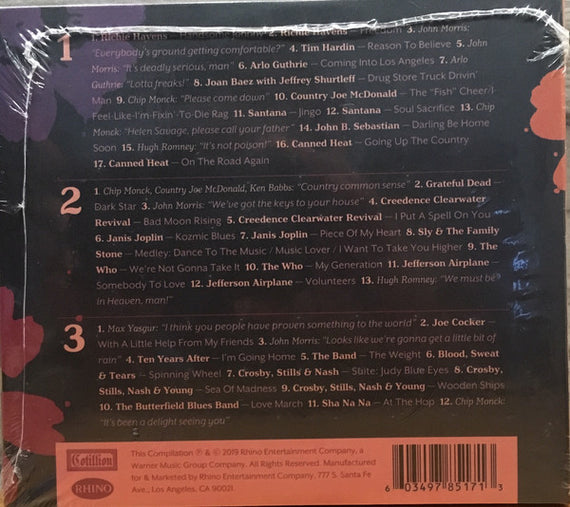 Various : Woodstock (Back To The Garden)  (3xCD, Comp, RM, 50t)