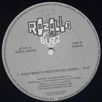 Rozalla : Everybody's Free (To Feel Good) (12