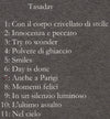 Tasaday : Con Il Corpo Crivellato Di Stelle (CD, Album, Ltd)