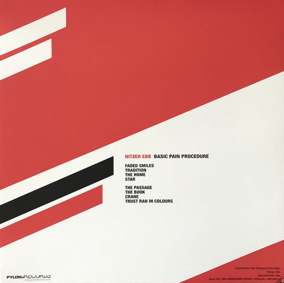 Nitzer Ebb : Basic Pain Procedure (LP, Ltd, Red)