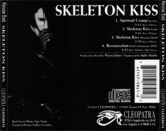 Christian Death* : Skeleton Kiss (CD, Maxi)