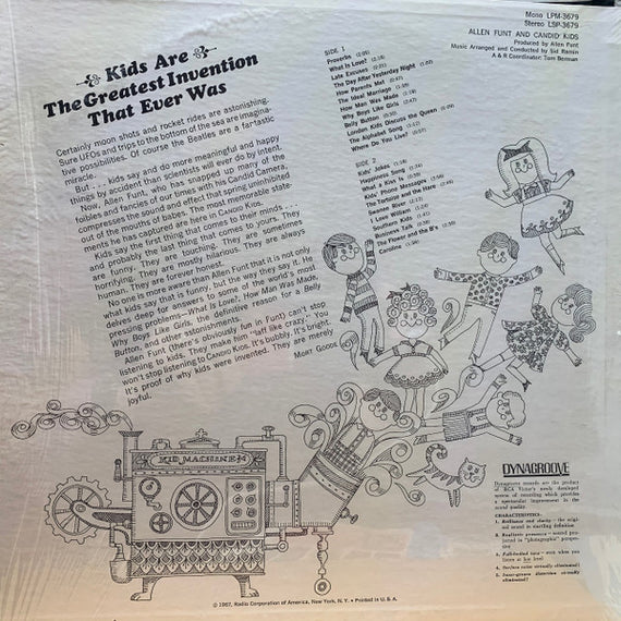 Allen Funt : Allen Funt And Candid Kids (LP, Album)