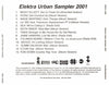 Various : Elektra Urban Sampler 2001 (CD, Promo, Smplr)