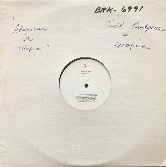 Utopia (5) : Adventures In Utopia (LP, Album, TP, Los)