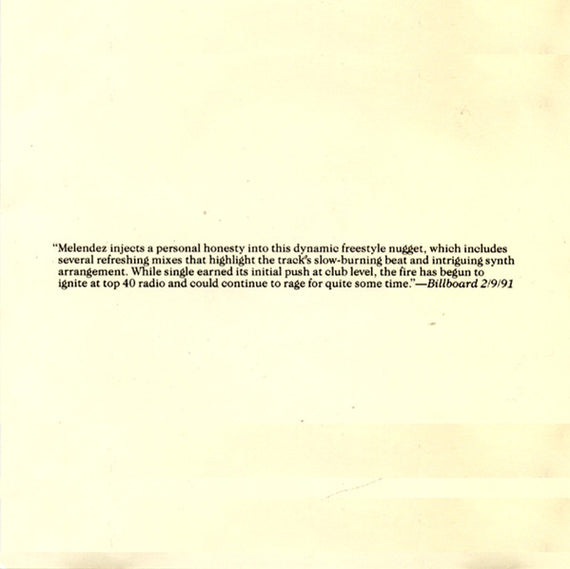 Lisette Melendez : Together Forever (CD, Maxi)