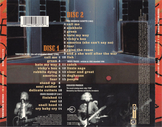 Throwing Muses : In A Doghouse (CD, Album, Comp, RE, RM + CD, Enh, RM)