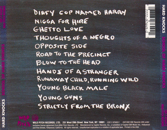Hard Knocks : School Of Hard Knocks (CD, Album)