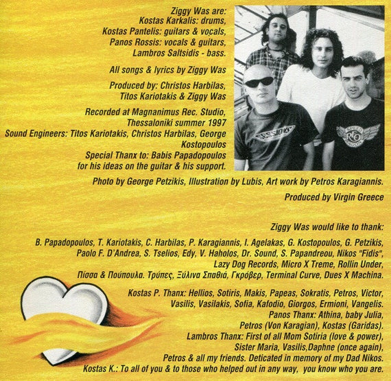 Ziggy Was : Unicorn Pan (CD, Album)