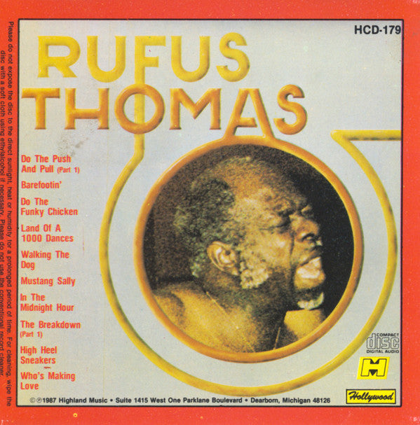 Rufus Thomas : Rufus Thomas (CD, Album, RE)