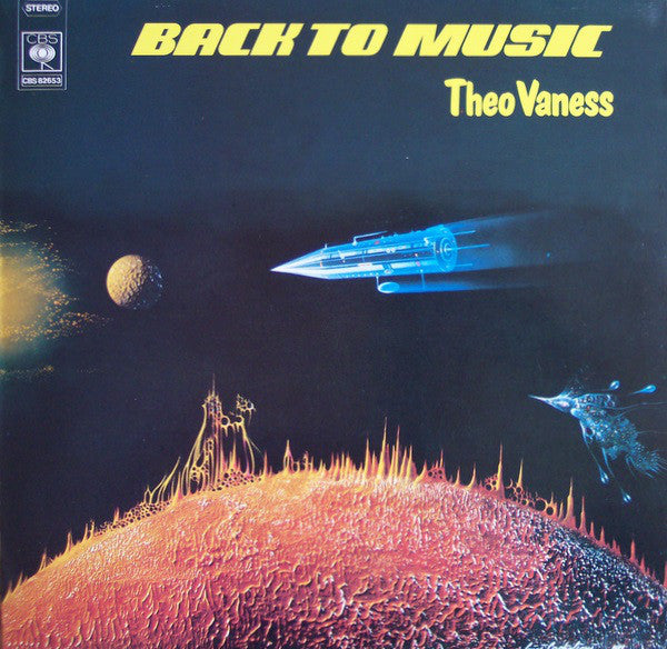 Theo Vaness : Back To Music (LP, Album, P/Mixed)