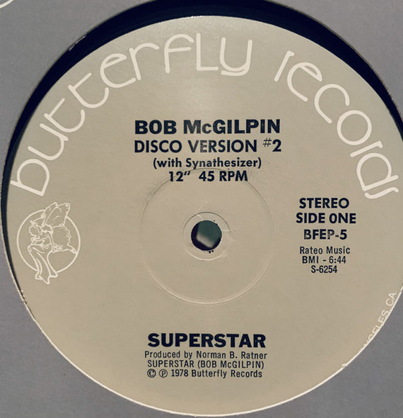 Bob McGilpin : Superstar (Disco Version #2) (12")