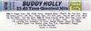 Buddy Holly : 23 All Time Greatest Hits (Cass, Comp, Dol)