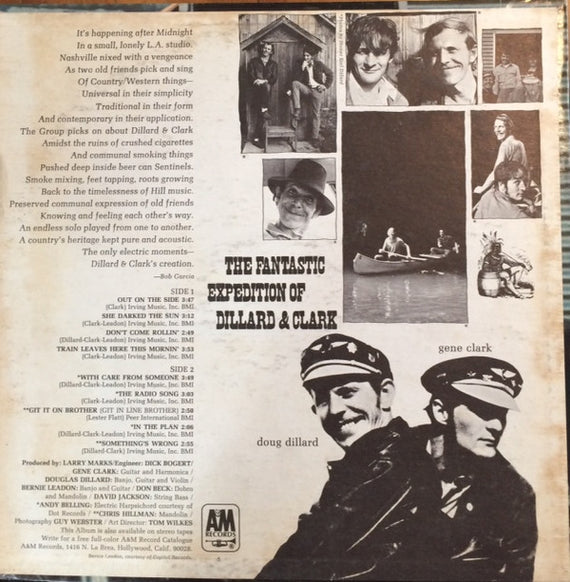 Dillard & Clark : The Fantastic Expedition Of Dillard & Clark (LP, Album, Mon)