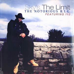 The Notorious B.I.G.* Featuring 112 : Sky's The Limit (CD, Single, Promo)