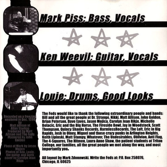 The Feds : Chicago Bureau (CD, Album)