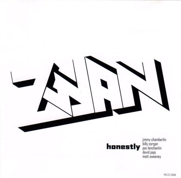 Zwan : Honestly (CDr, Single, Promo)