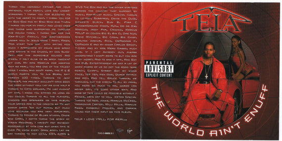 Tela : The World Ain't Enuff (CD, Album)