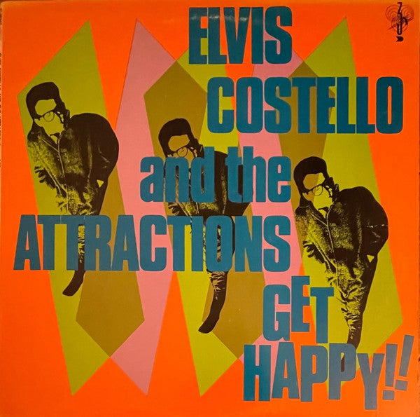 Elvis Costello & The Attractions : Get Happy!! (LP, Album, San)