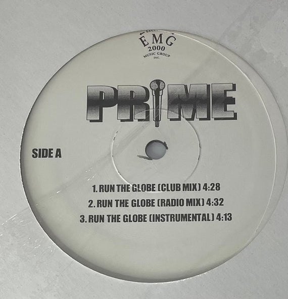 Prime (10) : Run the Globe (12", Promo)