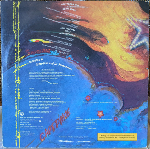 Bootsy's Rubber Band : This Boot Is Made For Fonk-n (LP, Album, Promo)