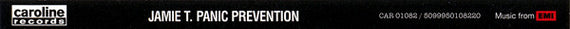 Jamie T : Panic Prevention (CD, Album)