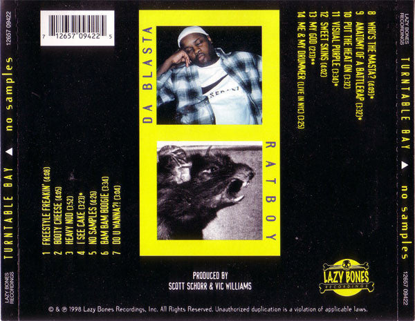 Turntable Bay : No Samples (CD, Album)