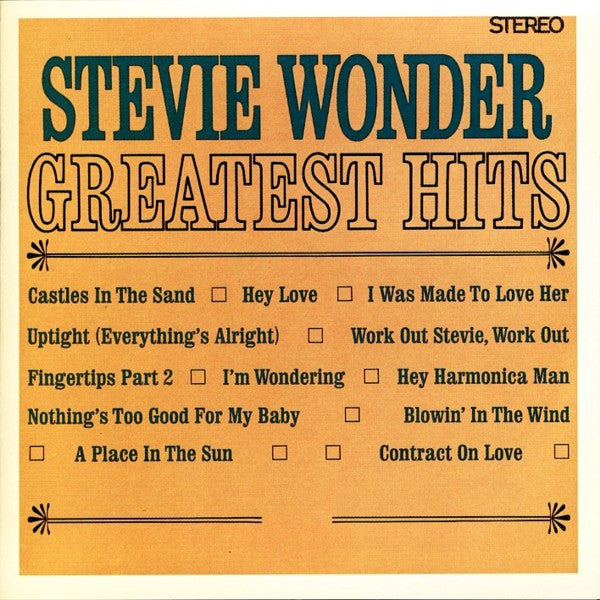 Stevie Wonder : Stevie Wonder's Greatest Hits (CD, Comp)