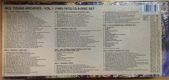 Neil Young : Neil Young Archives - Vol. I (1963-1972) (Box, Comp, RE + HDCD, Mono, RM + HDCD, RM + HDCD, )
