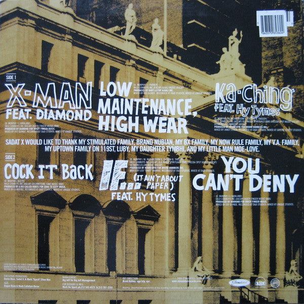 Sadat X : The State Of New York Vs. Derek Murphy (12", EP)