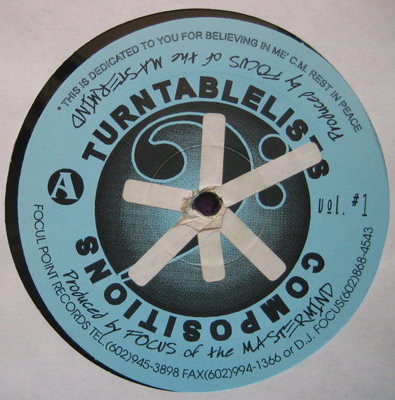 DJ Focus (2) : Turntablelist Compositions (LP)