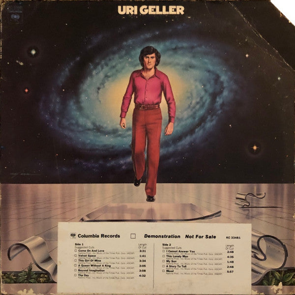 Uri Geller : Uri Geller (LP, Album, Promo)