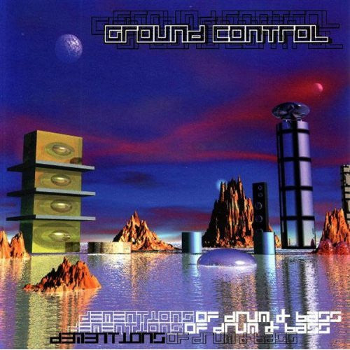 Various : Ground Control / Dementions Of Drum & Bass (CD, Comp)