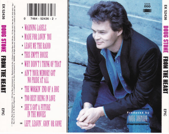 Doug Stone : From The Heart (CD, Album)