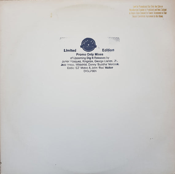 Various : Dig It International 1995 Club Compilation (3x12", Comp, Promo)