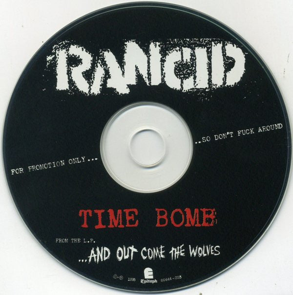 Rancid : Time Bomb (CD, Single, Promo)