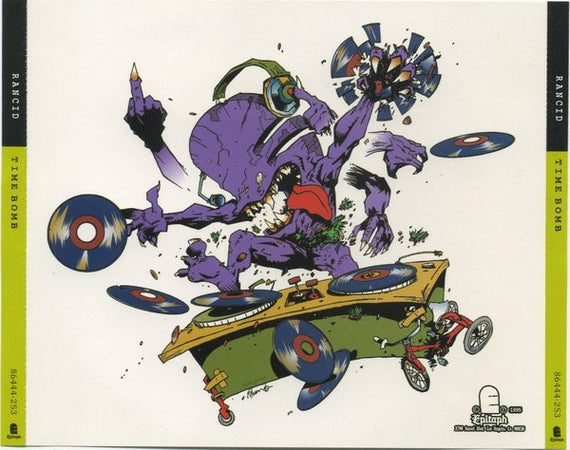 Rancid : Time Bomb (CD, Single, Promo)