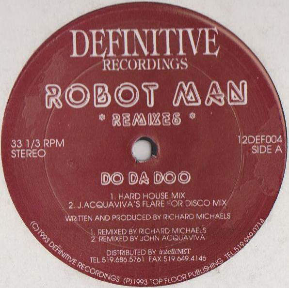 Robotman : Do Da Doo (Remixes) (12")