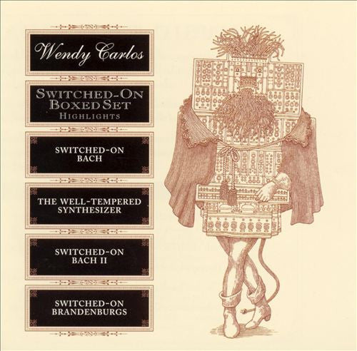 Wendy Carlos : Switched-on Boxed Set Highlights (CD, Comp, Promo)