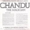 George Garabedian : Chandu The Magician (Original Radio Broadcast) (LP)