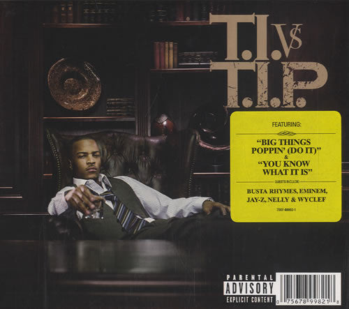 T.I. : T.I. Vs T.I.P. (CD, Album, Sli)