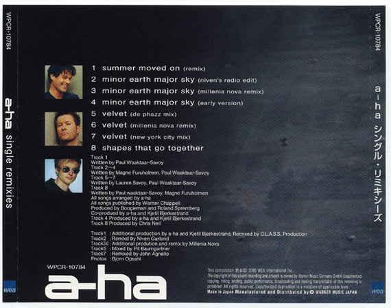 a-ha : Single Remixies (CD, Comp)