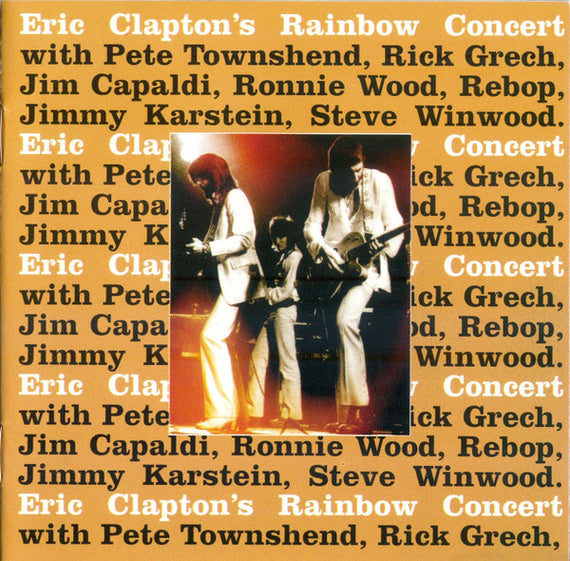 Eric Clapton : Eric Clapton's Rainbow Concert (CD, Album, RE, RM, Exp)