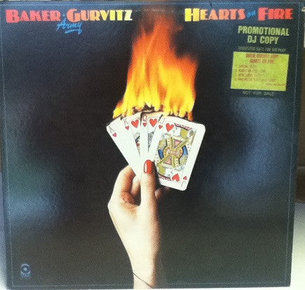 Baker Gurvitz Army : Hearts On Fire (LP, Album, Promo)