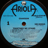 Chanson : Together We Stand (LP, Album, Promo)