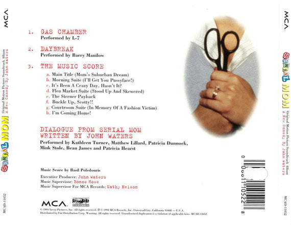 Basil Poledouris : Serial Mom - Music From The Original Motion Picture Soundtrack (CD, Album)