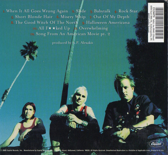 Everclear : Songs From An American Movie Vol. Two: Good Time For A Bad Attitude (CD, Album, Club, Dig)